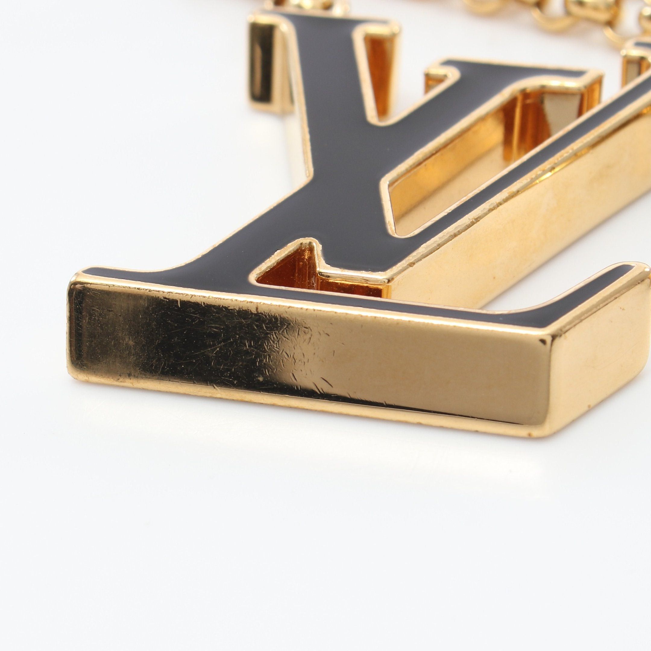 Louis Vuitton Louis Vuitton Bag Charm Fleur De Monogram Key Ring Gp Gold Multicolor Size ONE SIZE - 6 Thumbnail