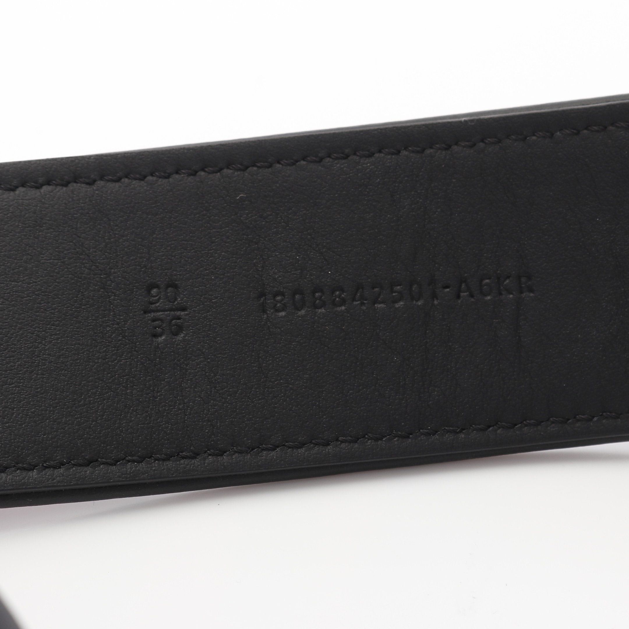 Fendi Fendi Belt Leather Coated Canvas Red Black Size ONE SIZE - 6 Thumbnail
