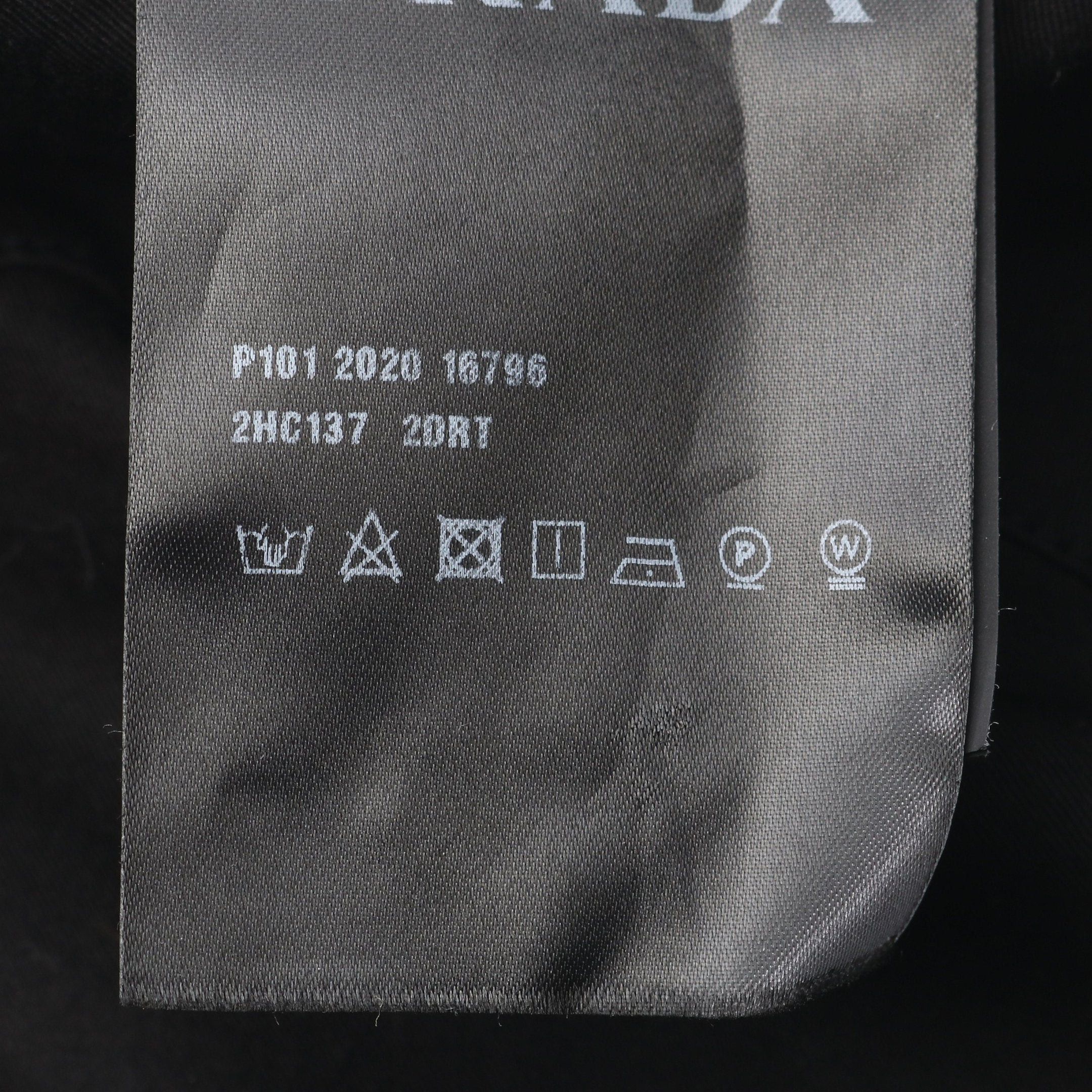 Prada Prada Re-Nylon Bucket Hat Nylon Cotton Black Size ONE SIZE - 7 Thumbnail