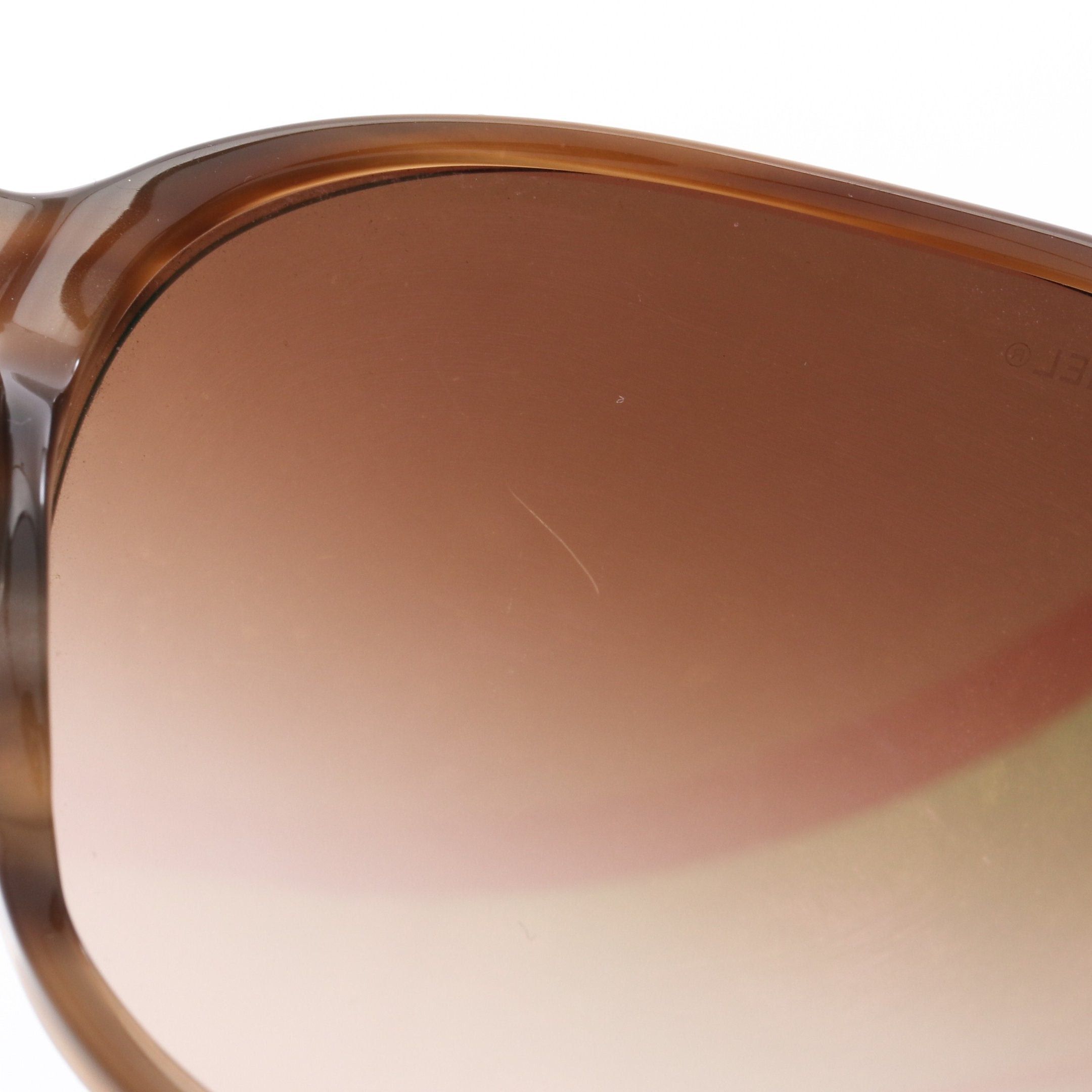 Chanel Chanel Sunglasses Brown Size ONE SIZE - 6 Thumbnail