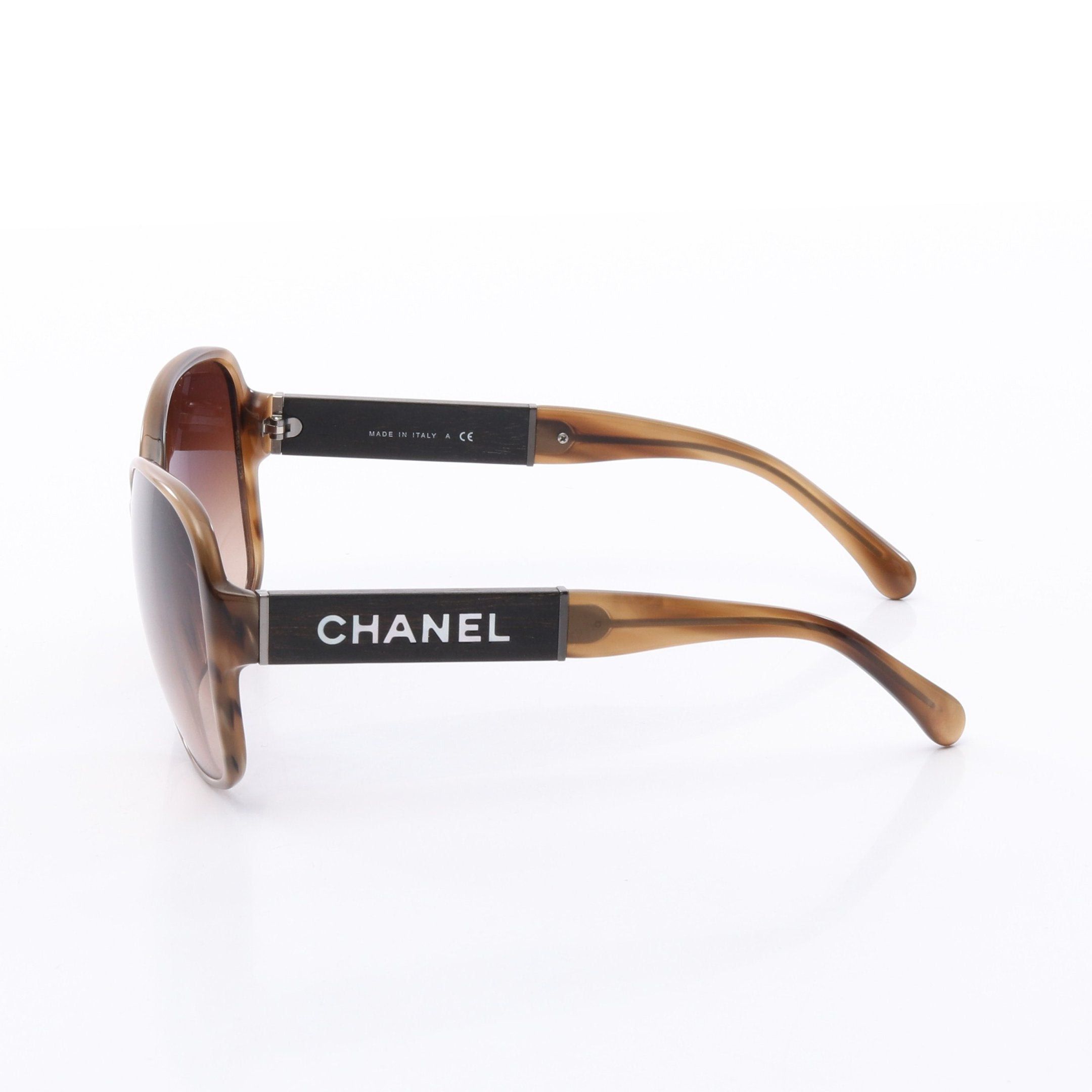 Chanel Chanel Sunglasses Brown Size ONE SIZE - 3 Thumbnail