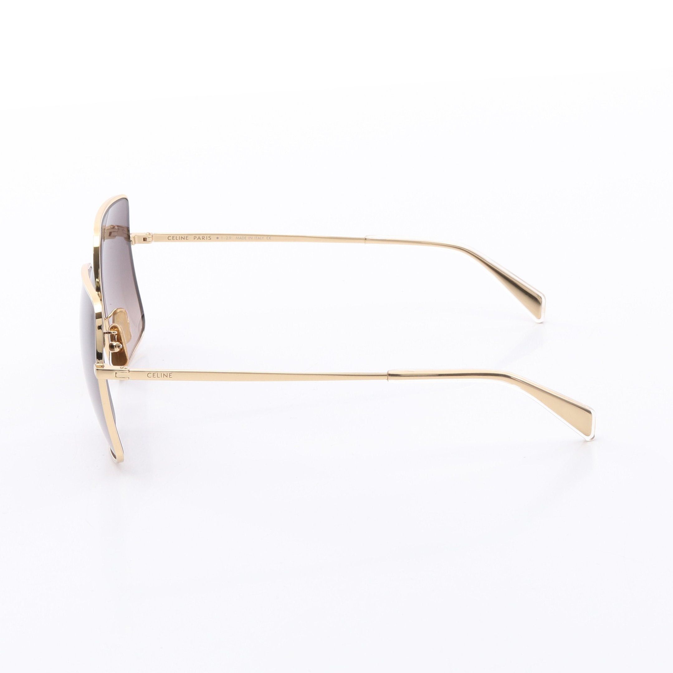 Celine Celine Sunglasses Gp Black Gold Size ONE SIZE - 3 Thumbnail