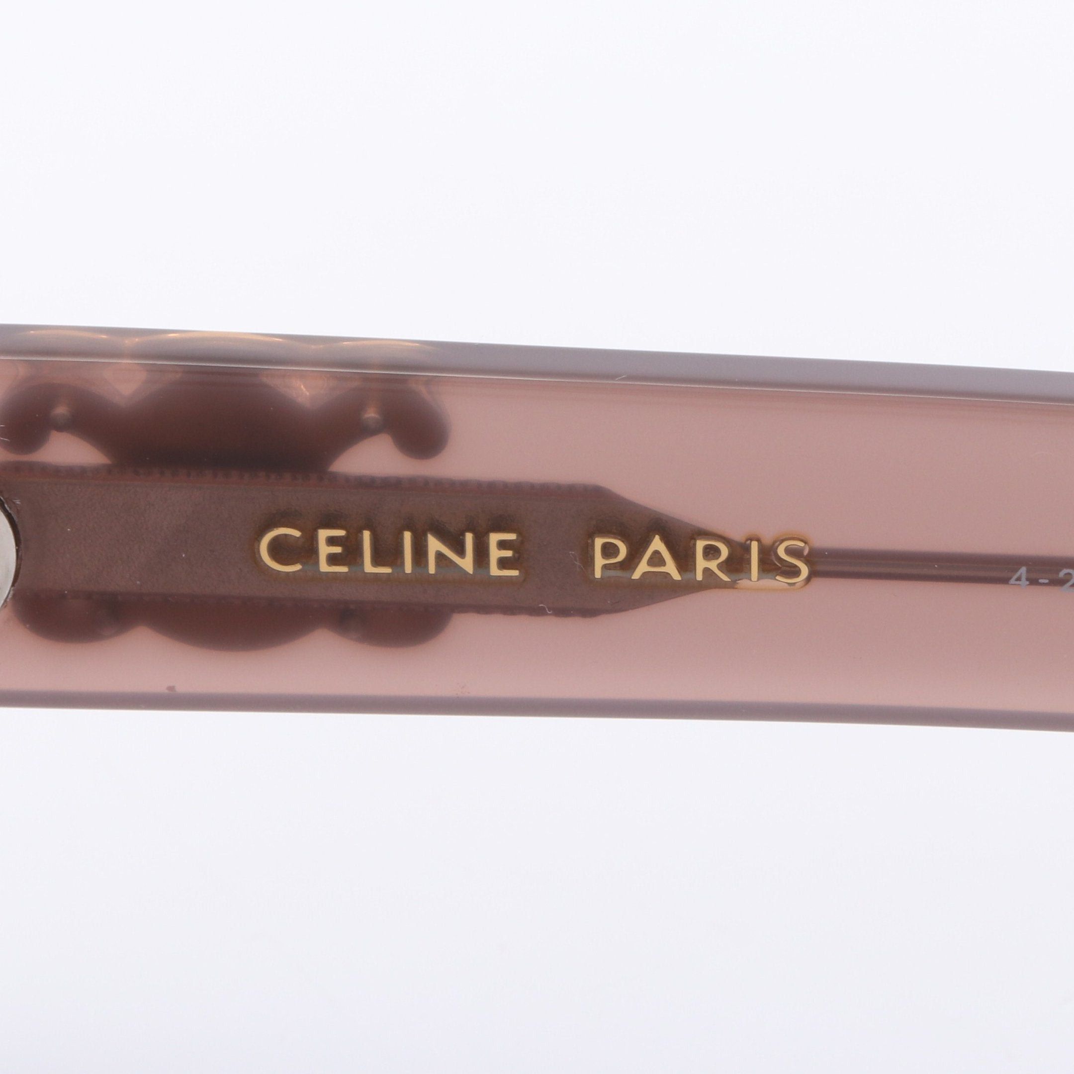Celine Celine Sunglasses Brown Size ONE SIZE - 4 Thumbnail