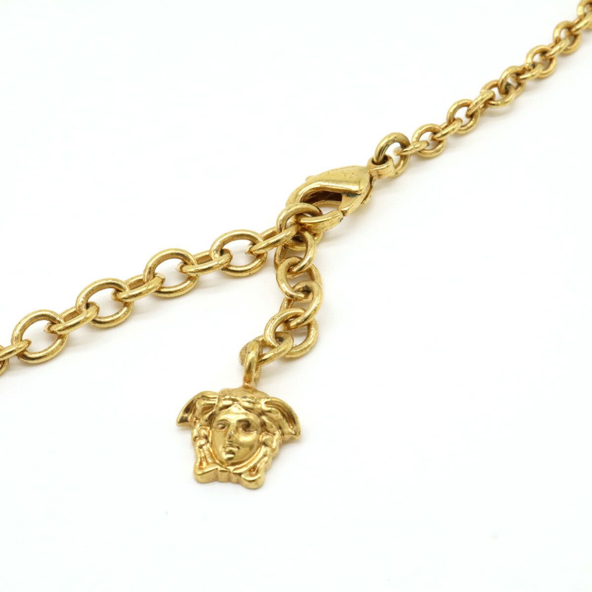 Versace Versace Versace GP Metal Medusa Necklace Pendant Metal Necklace Size ONE SIZE - 5 Thumbnail