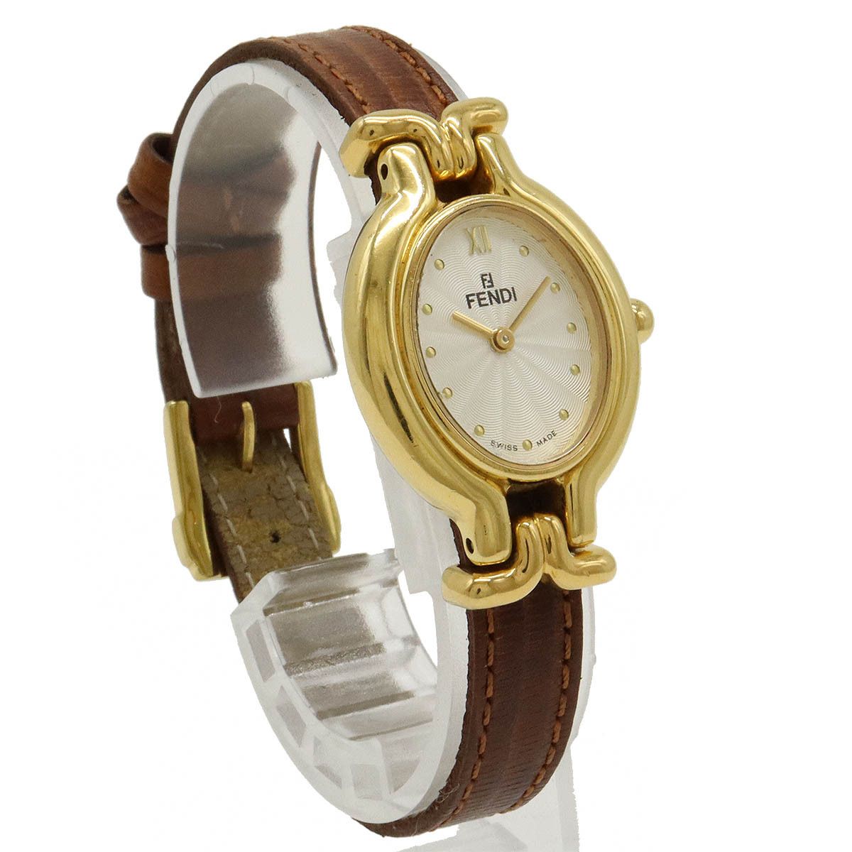 Fendi Fendi Fendi Silver Dial Change Belt Quartz Watch 640L Metal Quartz 640L DUTY FREE for USA Size ONE SIZE - 3 Thumbnail