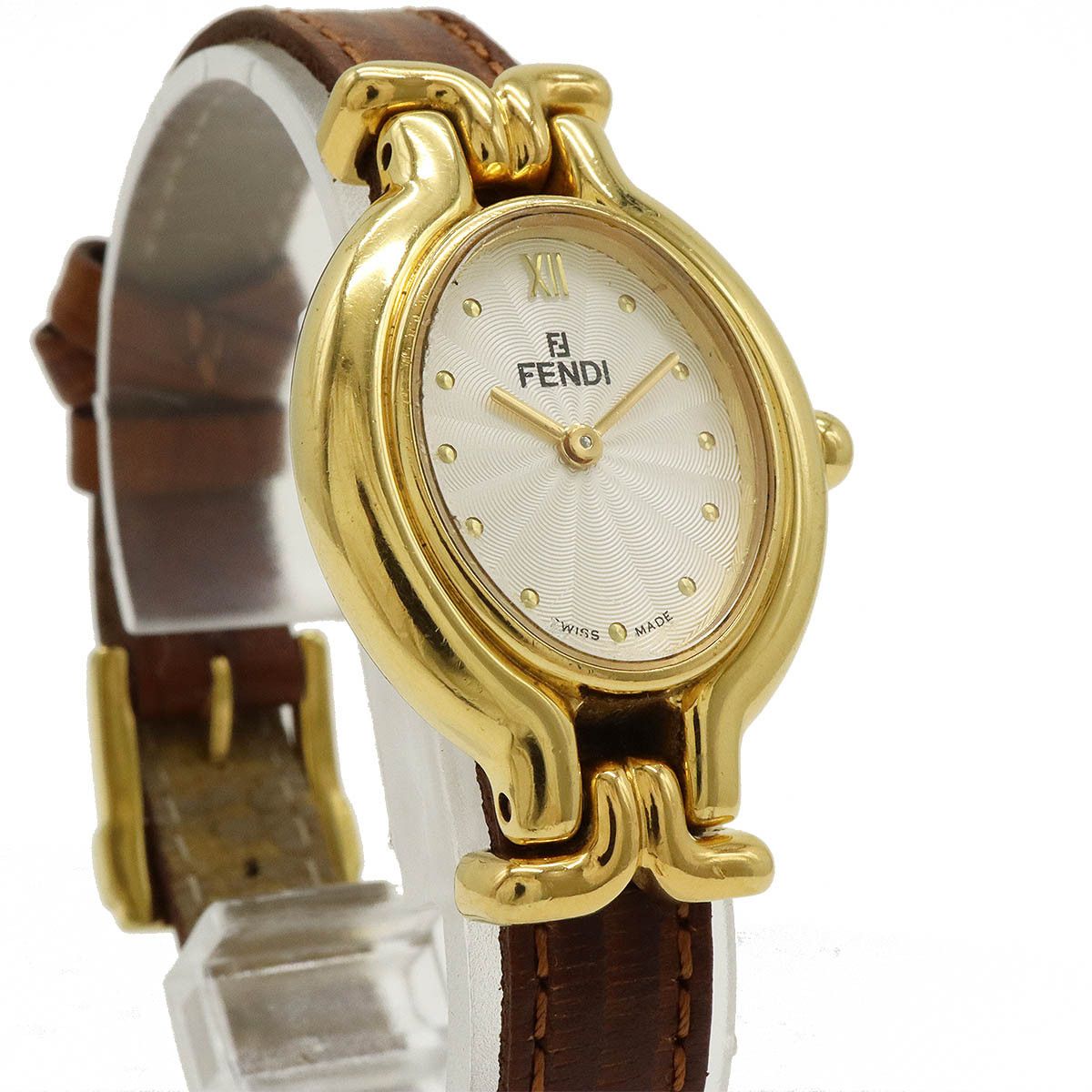Fendi Fendi Fendi Silver Dial Change Belt Quartz Watch 640L Metal Quartz 640L DUTY FREE for USA Size ONE SIZE - 5 Thumbnail