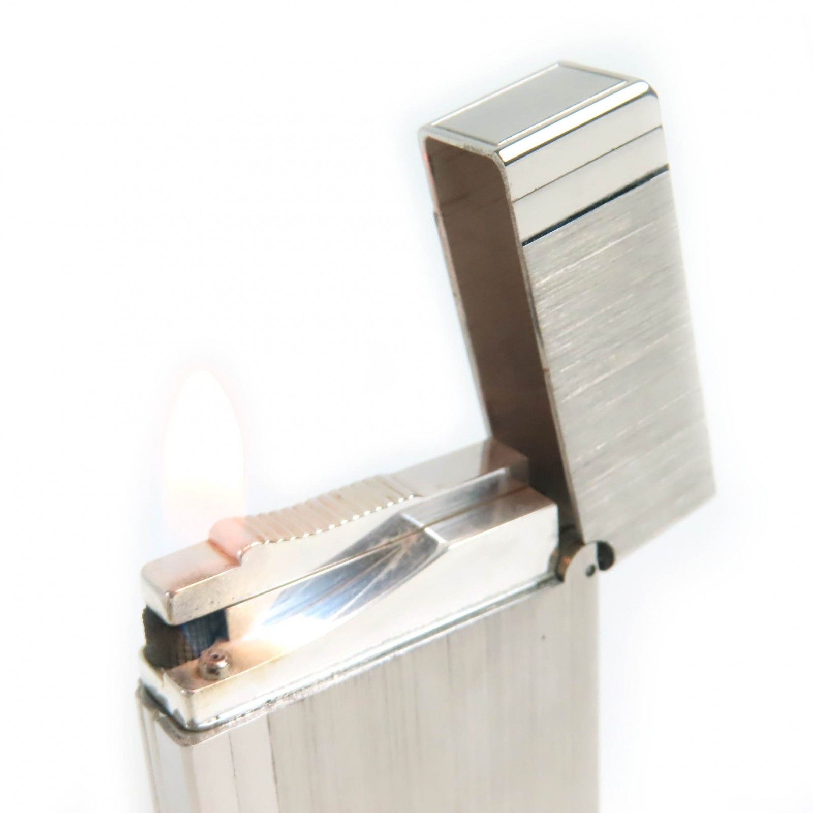 Other Other Dupont Gatsby Hairline Logo Engraved Lighter Metal Lighter Size ONE SIZE - 7 Thumbnail
