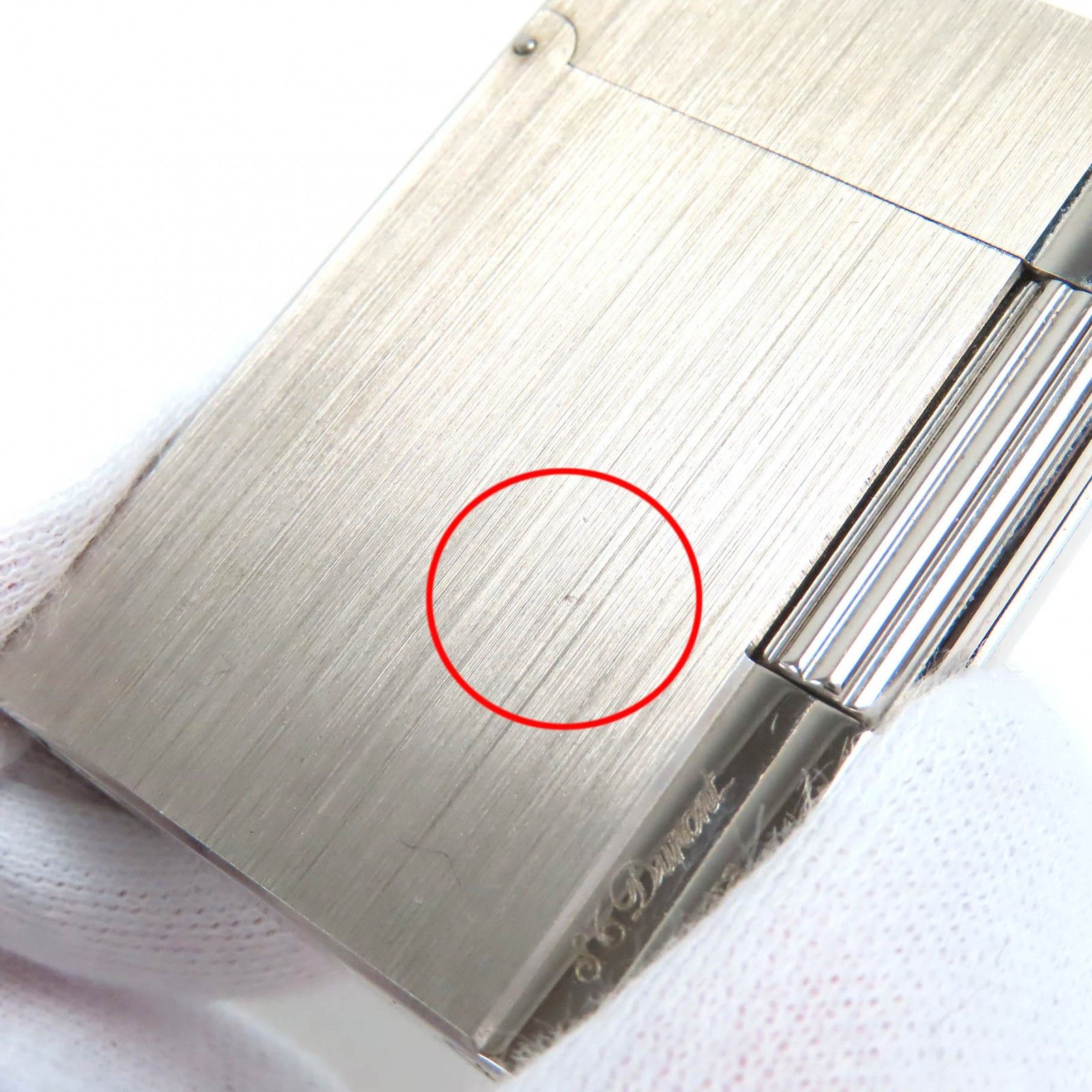 Other Other Dupont Gatsby Hairline Logo Engraved Lighter Metal Lighter Size ONE SIZE - 9 Thumbnail