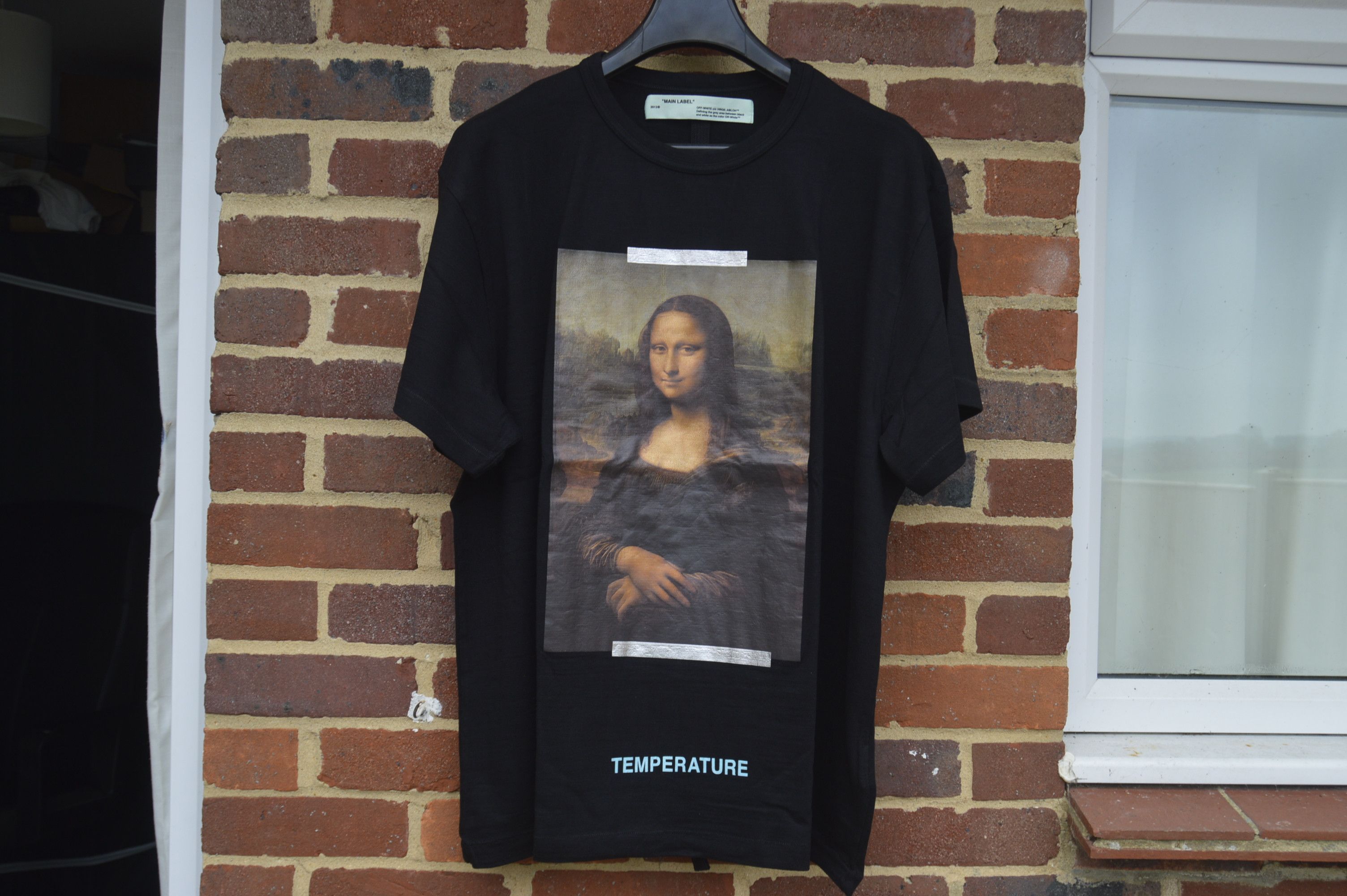 Off-White Black Mona Lisa T-Shirt Size US M / EU 48-50 / 2 - 1 Preview