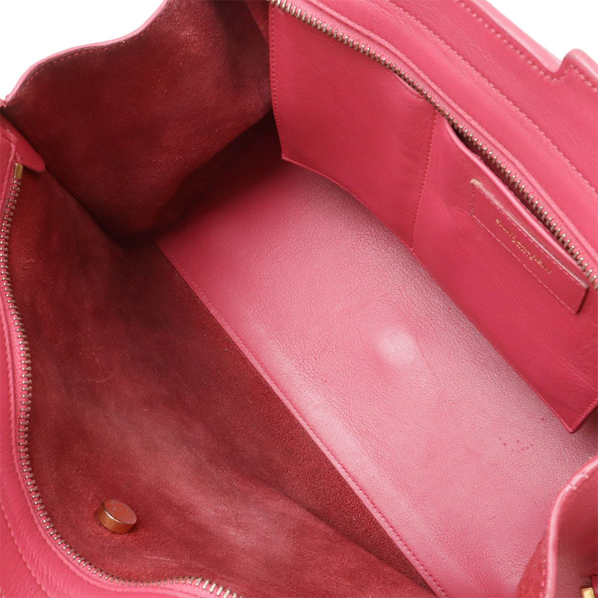 Yves Saint Laurent Yves Saint Laurent Saint Laurent Paris Leather Y Ligne Petit Cabas 2way Bag 311210 Leather Shoulder Bag 311210 Size ONE SIZE - 9 Thumbnail