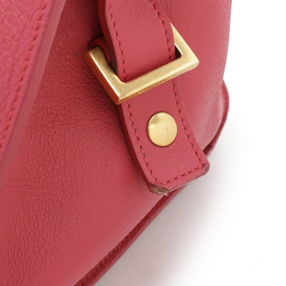 Yves Saint Laurent Yves Saint Laurent Saint Laurent Paris Leather Y Ligne Petit Cabas 2way Bag 311210 Leather Shoulder Bag 311210 Size ONE SIZE - 8 Thumbnail
