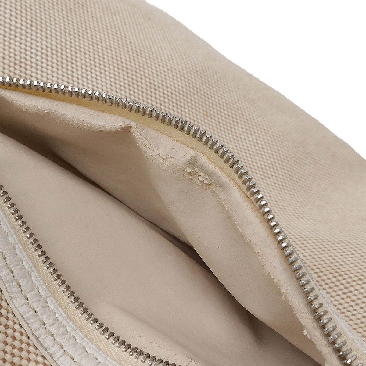 Hermes Hermes Hermes Sac Marine Toile H Shoulder Bag Canvas Shoulder Bag Size ONE SIZE - 8 Thumbnail