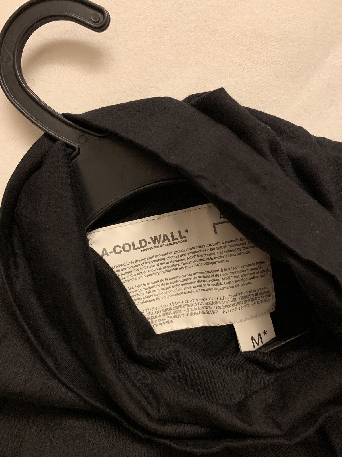 A-COLD-WALL* ACW A Cold Wall Zip Back Turtleneck Size US M / EU 48-50 / 2 - 4 Thumbnail