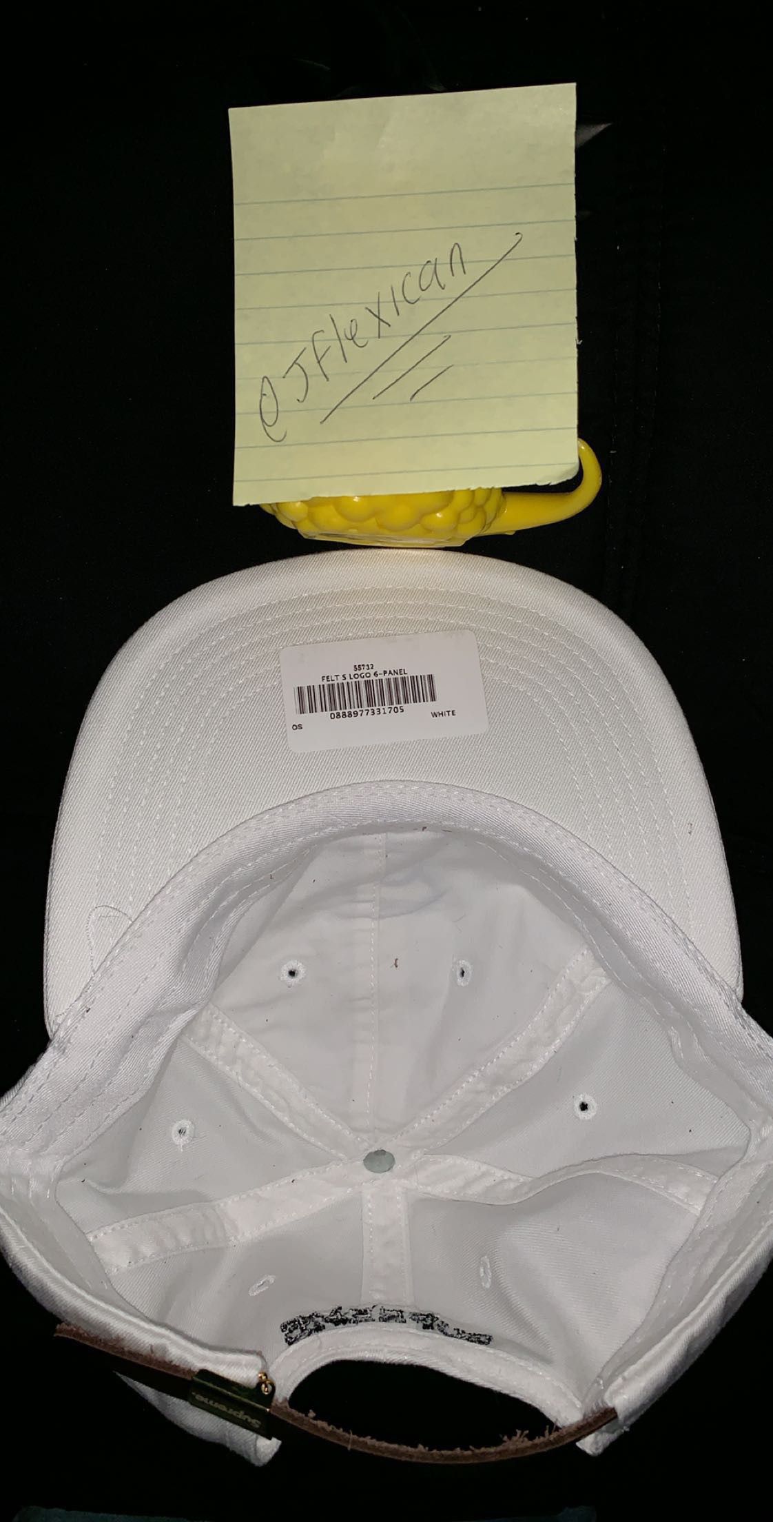 Supreme Supreme S-Logo 6 Panel White Size ONE SIZE - 4 Thumbnail