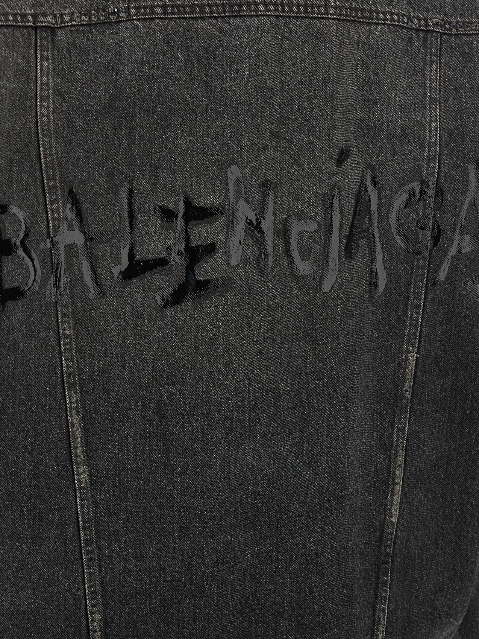 Balenciaga Denim jacket with used effect Size S / US 4 / IT 40 - 3 Thumbnail