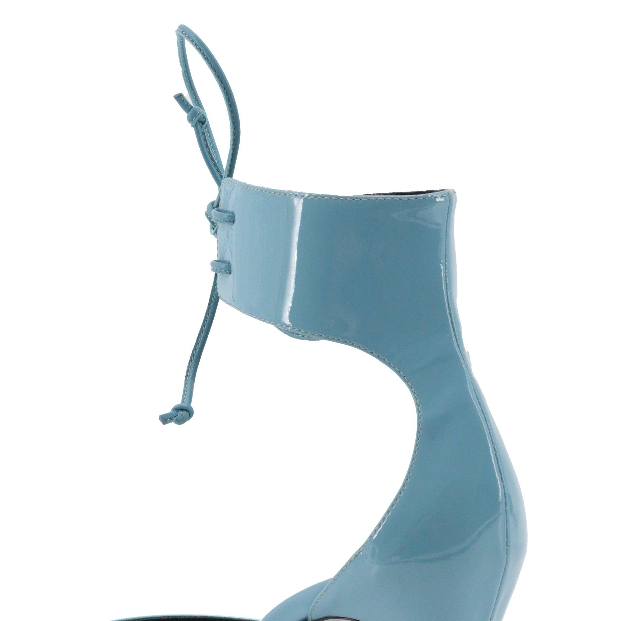 Gucci GUCCI - Gucci blue patent leather heeled pumps (T39.5) Size US 8.5 / IT 38.5 - 4 Thumbnail