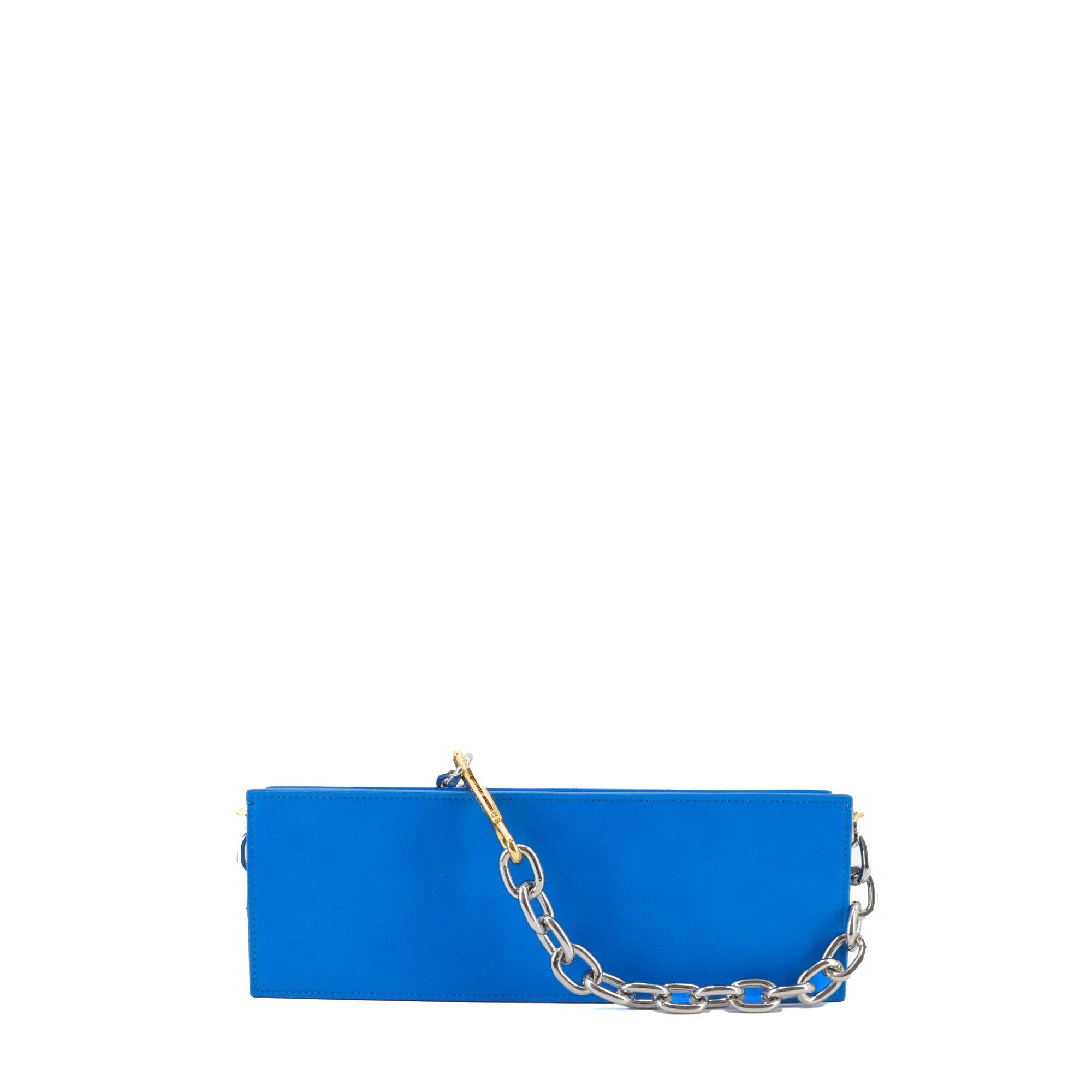 Jacquemus JACQUEMUS - Ciuciu Jacquemus shoulder bag in blue leather Size ONE SIZE - 3 Thumbnail