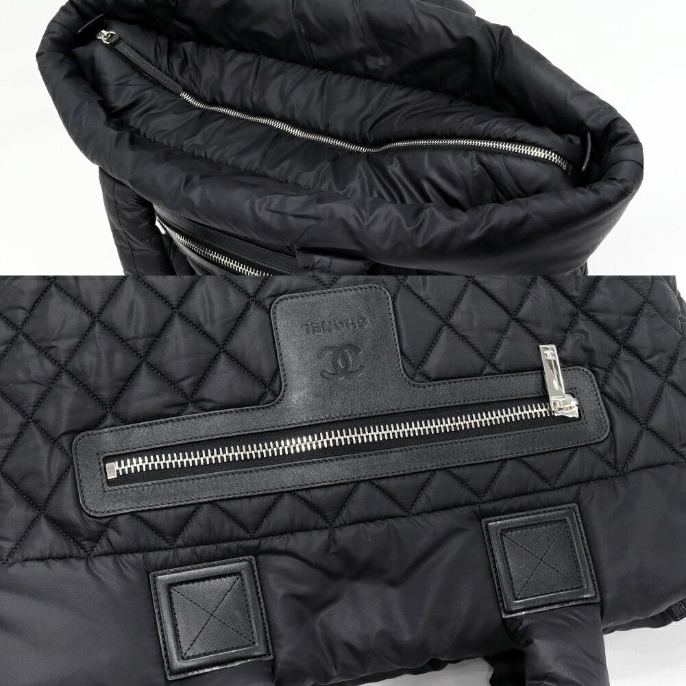 Chanel Chanel Chanel Coco Cocoon Nylon Calfskin Tote Bag Leather Tote Bag A48611 Size ONE SIZE - 5 Thumbnail