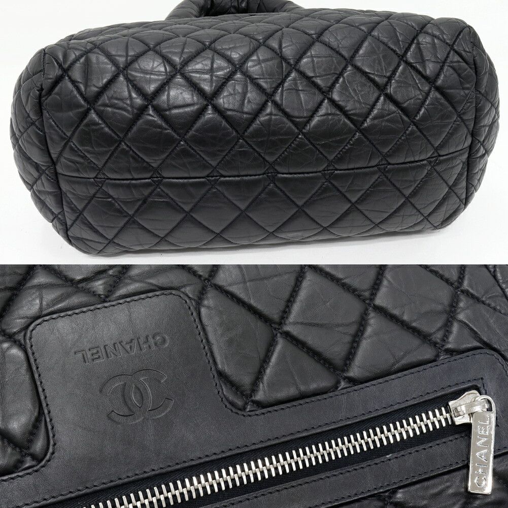 Chanel Chanel Chanel Coco Cocoon Leather Tote Bag Leather Travel Bag Size ONE SIZE - 6 Thumbnail