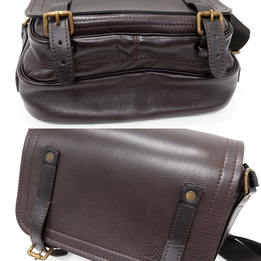 Louis Vuitton Louis Vuitton Louis Vuitton Utah Reporter Shoulder Bag Leather Shoulder Bag M92072 Size ONE SIZE - 6 Thumbnail