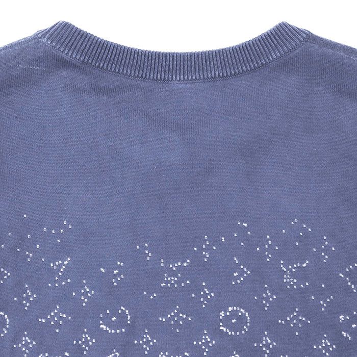 Louis Vuitton Louis Vuitton Louis Vuitton Monogram Cotton Knit Cotton Tops RM221Q Size ONE SIZE - 6 Thumbnail