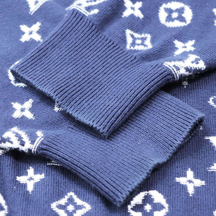 Louis Vuitton Louis Vuitton Louis Vuitton Monogram Cotton Knit Cotton Tops RM221Q Size ONE SIZE - 4 Thumbnail