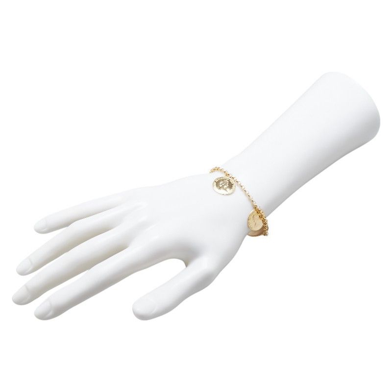 Other LuxUness Elizabeth II Coin Charm Au750 Bracelet Metal Bracelet Size ONE SIZE - 6 Thumbnail