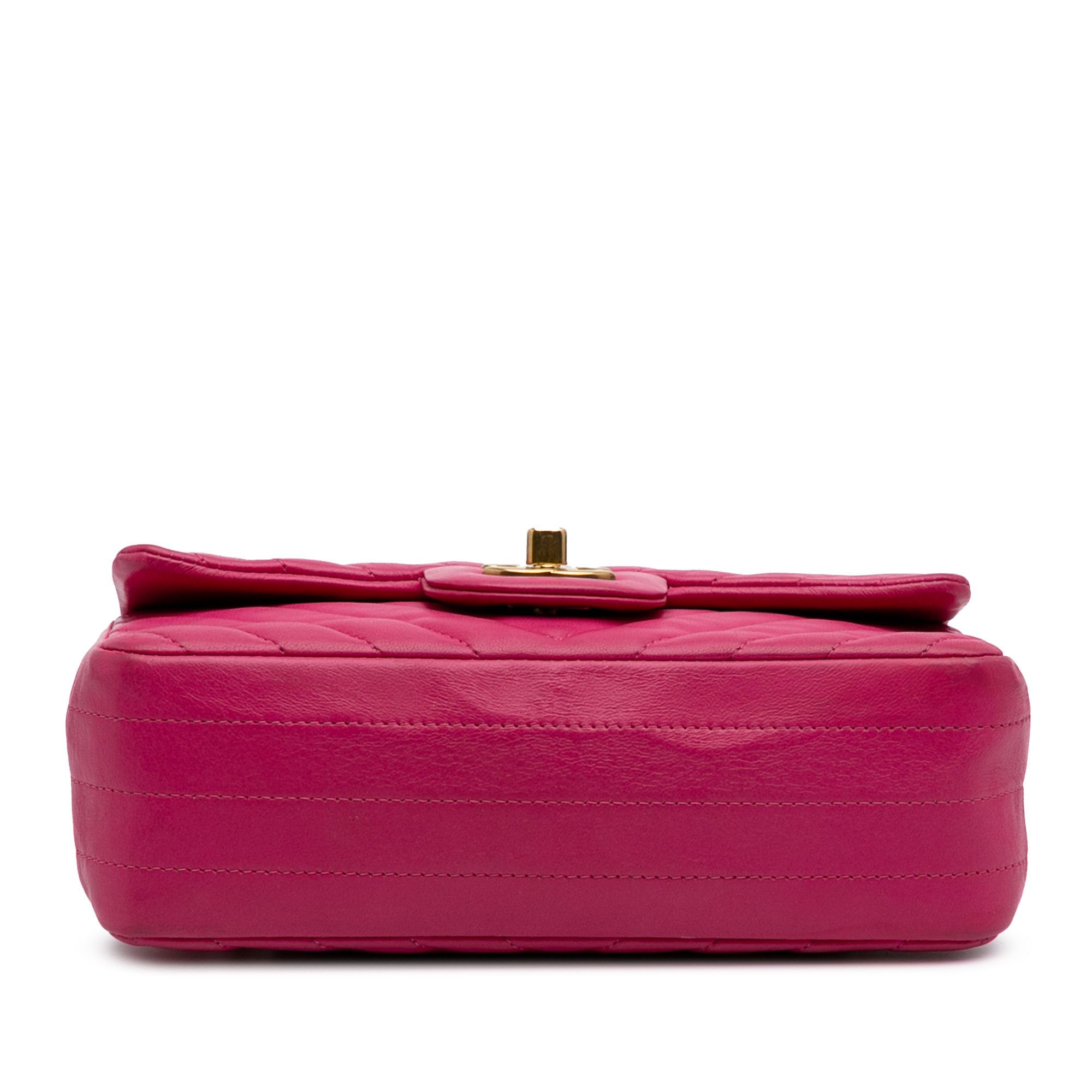 Chanel Chanel Mini Rectangular Classic Chevron Lambskin Single Flap Size ONE SIZE - 3 Thumbnail