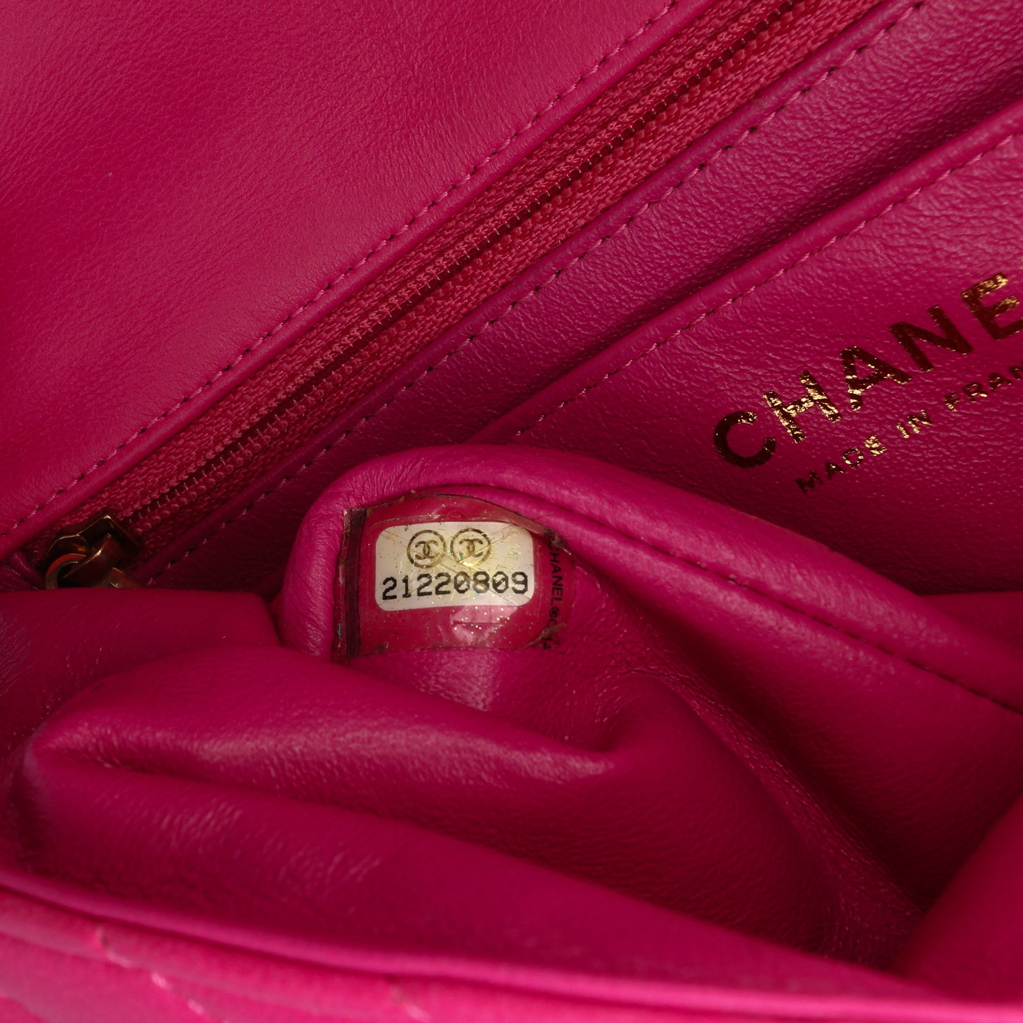 Chanel Chanel Mini Rectangular Classic Chevron Lambskin Single Flap Size ONE SIZE - 6 Thumbnail