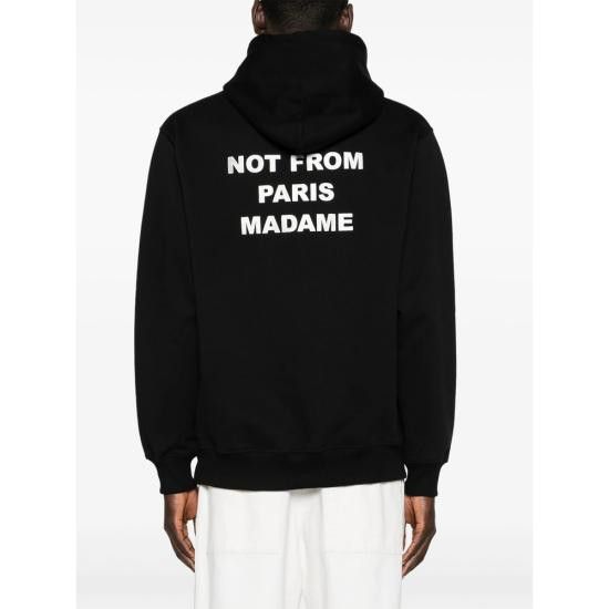 Drole De Monsieur DROLE DE MONSIEUR Men Sweatshirts PERM HO162 CO127 BLACK Size US M / EU 48-50 / 2 - 3 Thumbnail