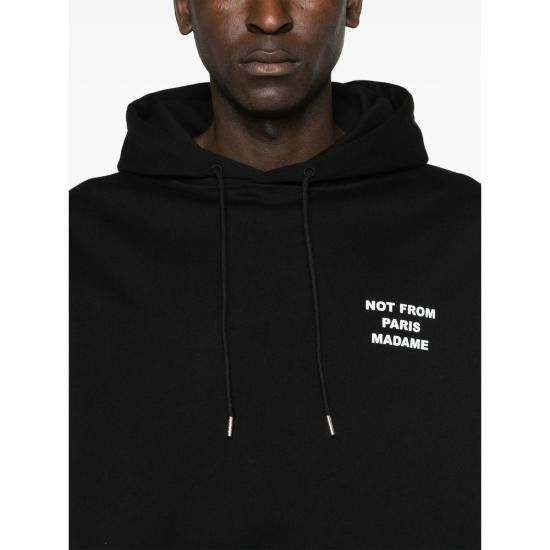 Drole De Monsieur DROLE DE MONSIEUR Men Sweatshirts PERM HO162 CO127 BLACK Size US L / EU 52-54 / 3 - 5 Thumbnail