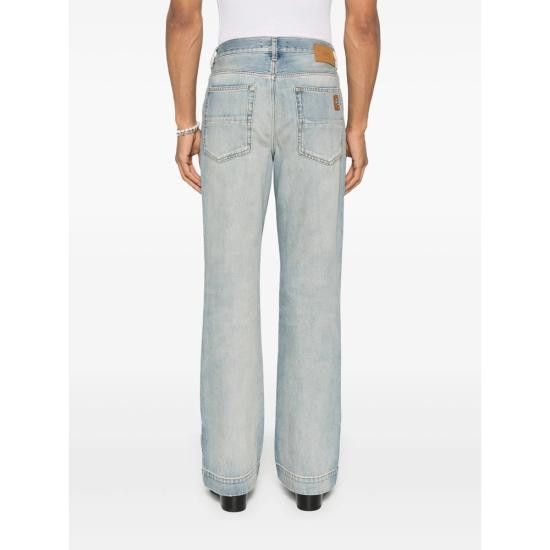 Amiri AMIRI Men Denim Pants AMDNGH1089 ANIND BLUE Size US 34 / EU 50 - 3 Thumbnail