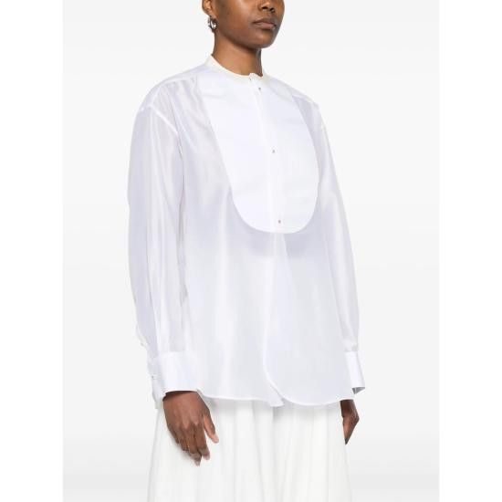 Carven CARVEN Women Shirts 6251K21352 SH211 WHITE Size XS / US 0-2 / IT 36-38 - 2 Thumbnail