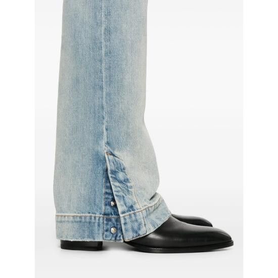 Amiri AMIRI Men Denim Pants AMDNGH1089 ANIND BLUE Size US 32 / EU 48 - 5 Thumbnail
