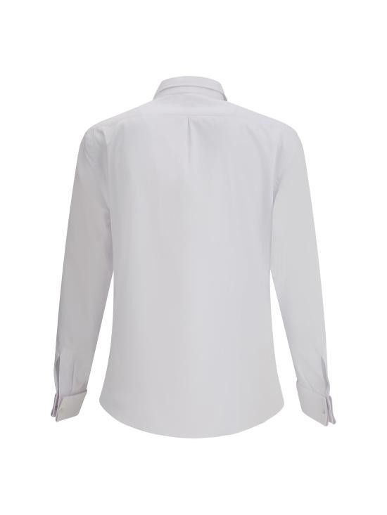 Brunello Cucinelli BRUNELLO CUCINELLI Men Long Tops MR620S1889 CCB50 WHITE Size US S / EU 44-46 / 1 - 2 Thumbnail