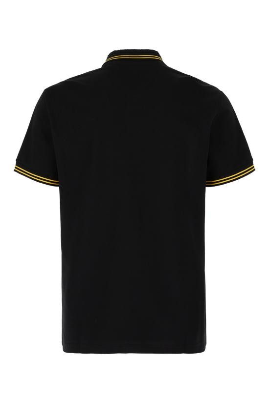 Versace VERSACE Men Polo Shirts 10139101A09860 1B000 BLACK Size US M / EU 48-50 / 2 - 2 Thumbnail