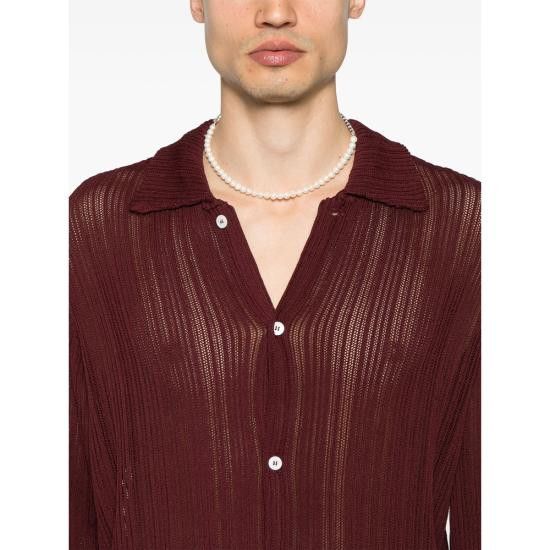 Sefr SEFR Men Long Tops JACQUES MAROO BROWN Size US XL / EU 56 / 4 - 4 Thumbnail