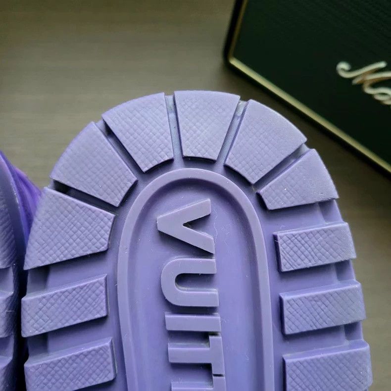 Louis Vuitton Louis Vuitton LV Trainer Maxi Sneakers Purple Size US 8.5 / EU 41-42 - 8 Thumbnail
