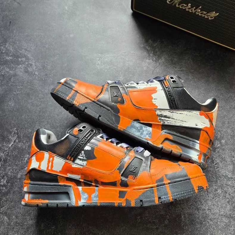 Louis Vuitton Louis Vuitton LV Trainer 25 Artist Collaboration Size US 7 / EU 40 - 5 Thumbnail
