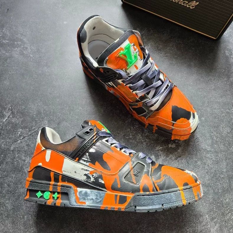 Louis Vuitton Louis Vuitton LV Trainer 25 Artist Collaboration Size US 7 / EU 40 - 3 Thumbnail