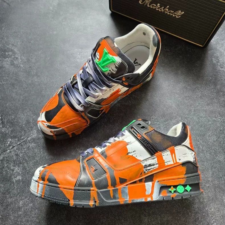 Louis Vuitton Louis Vuitton LV Trainer 25 Artist Collaboration Size US 7 / EU 40 - 2 Thumbnail