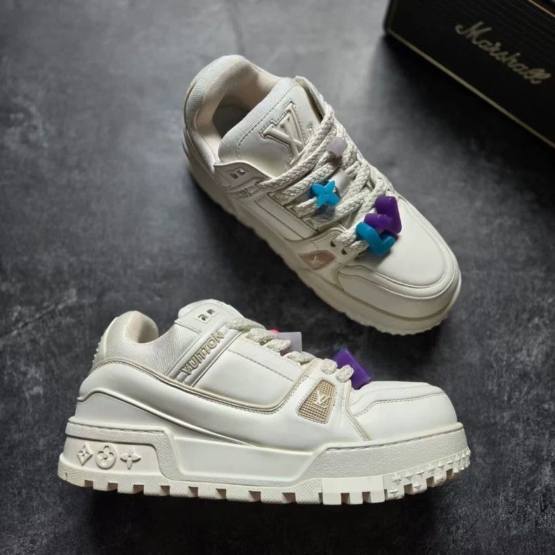 Louis Vuitton Louis Vuitton Trainer Maxi Sneakers Size 8 Size US 10 / EU 43 - 3 Thumbnail