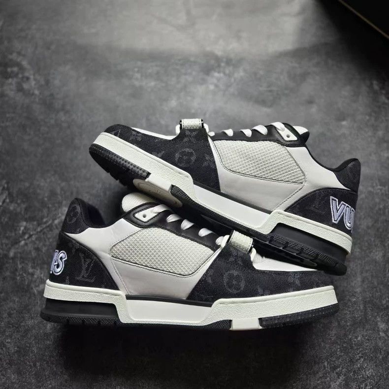 Louis Vuitton LOUIS VUITTON LV TRAINER Shoes with Velcro Size US 8.5 / EU 41-42 - 5 Thumbnail