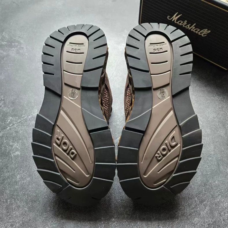 Dior Dior B35 NXXT Coffee Brown Sneakers Size US 10 / EU 43 - 7 Thumbnail