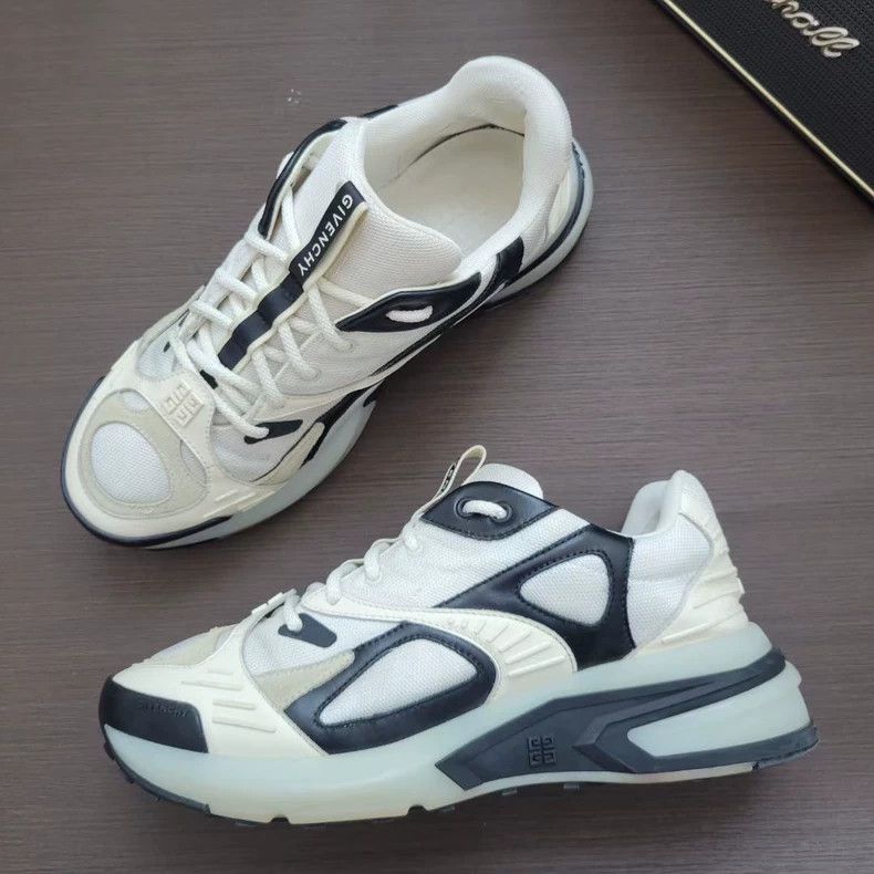 Givenchy Givenchy Giv 1 Black White Sneakers Size 41 Size US 10.5 / EU 43-44 - 2 Thumbnail