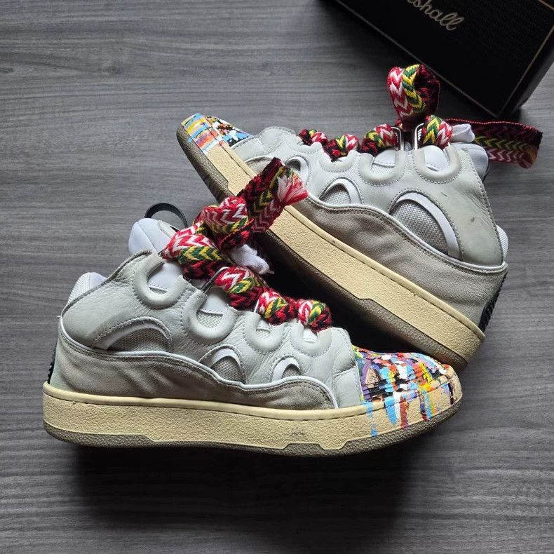 Lanvin Lanvin Gallery Dept Colorful Graffiti Sneakers Size US 9 / EU 42 - 5 Thumbnail