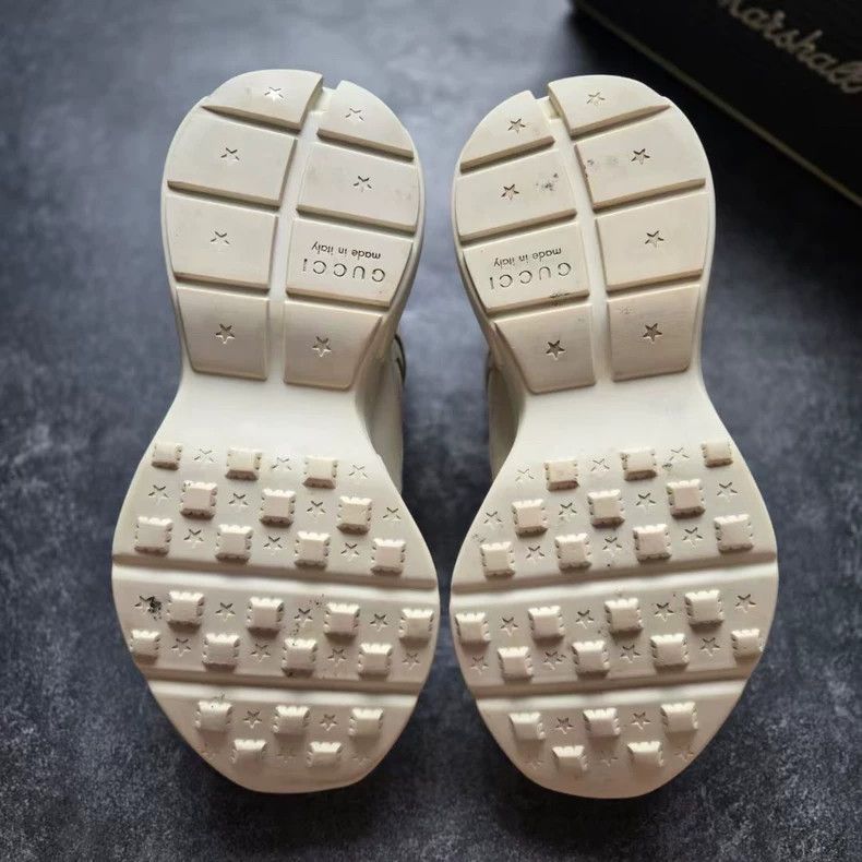 Gucci GUCCI Rhyton Dad Sneakers in Ivory White Size US 6.5 / EU 39-40 - 7 Thumbnail
