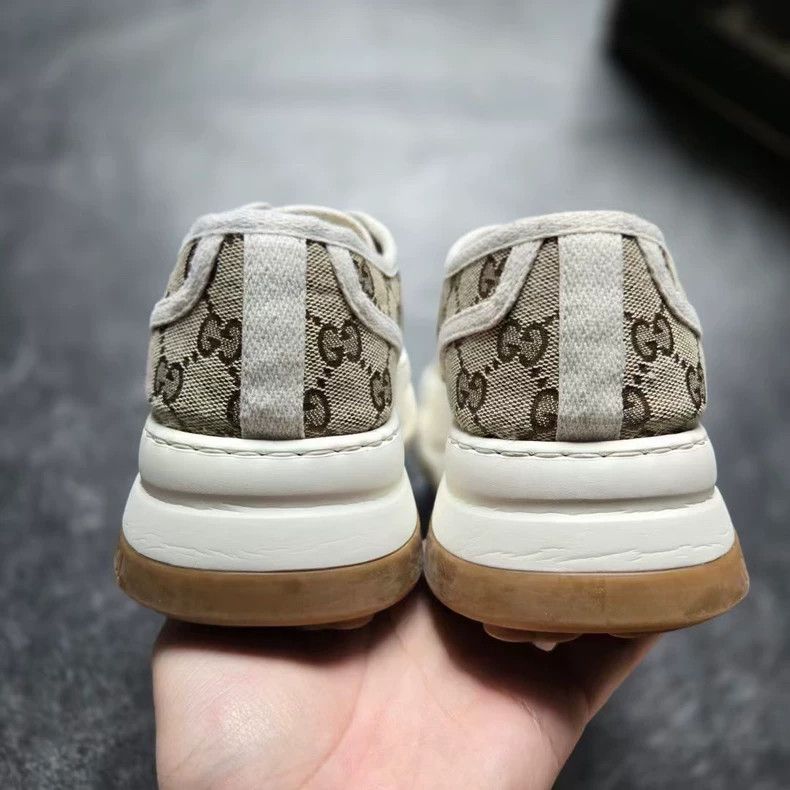 Gucci Gucci Interlocking Print Thick Sole Sneakers Size US 8.5 / EU 41-42 - 6 Thumbnail
