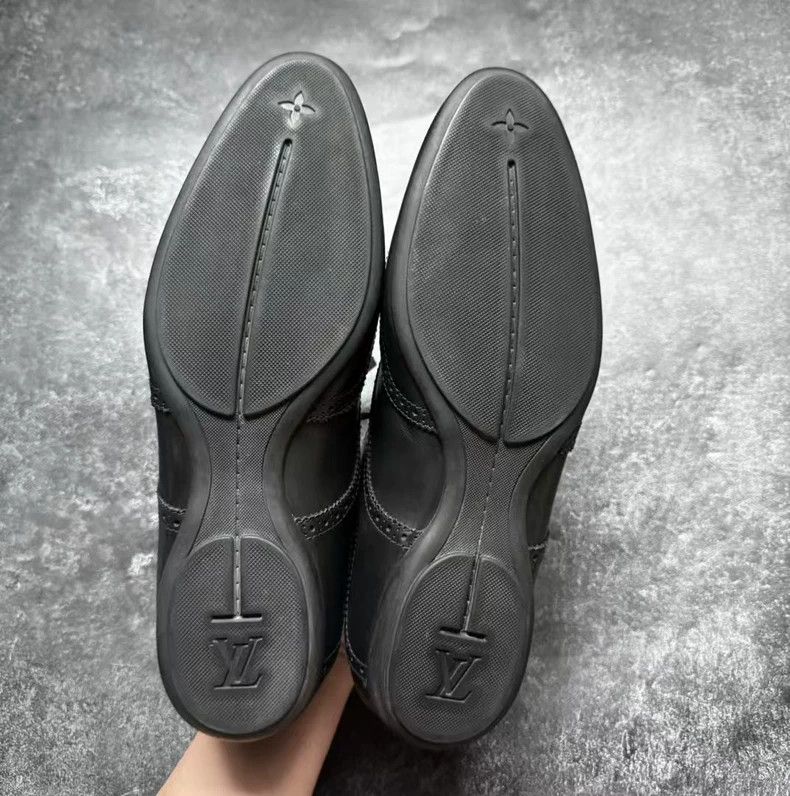 Louis Vuitton Louis Vuitton Derby Leather Shoes UK8.5 Size US 9.5 / EU 42-43 - 6 Thumbnail