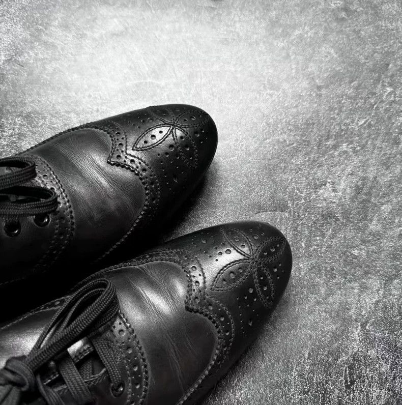 Louis Vuitton Louis Vuitton Derby Leather Shoes UK8.5 Size US 9.5 / EU 42-43 - 8 Thumbnail